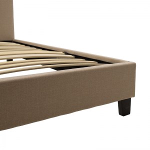 pak-006-000035-4 ΚΡΕΒΑΤΙ MAGO PAKOWORLD ΜΟΝΟ ΥΦΑΣΜΑ ΕΚΡΟΥ 100X200ΕΚ