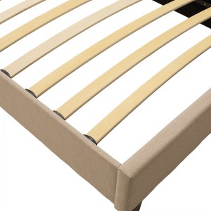 pak-006-000035-5 ΚΡΕΒΑΤΙ MAGO PAKOWORLD ΜΟΝΟ ΥΦΑΣΜΑ ΕΚΡΟΥ 100X200ΕΚ