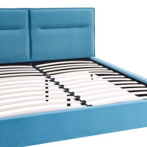 pak-006-000047-4 ΚΡΕΒΑΤΙ IKINA PAKOWORLD ΒΕΛΟΥΔΟ ΣΕ ΠΕΤΡΟΛ ΑΠΟΧΡΩΣΗ 160X200ΕΚ