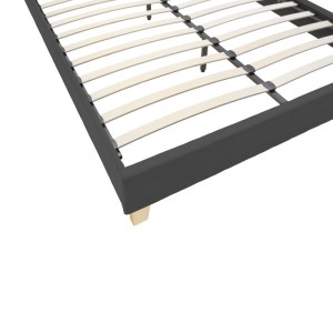 pak-006-000054-3 ΚΡΕΒΑΤΙ MAGO PAKOWORLD ΥΦΑΣΜΑ ΣΕ ΑΝΘΡΑΚΙ ΑΠΟΧΡΩΣΗ ΜΕ ΦΥΣΙΚΟ ΞΥΛΙΝΟ ΠΟΔΙ 140X200ΕΚ