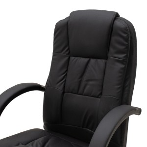 pak-015-000055-4 ΚΑΡΕΚΛΑ ΓΡΑΦΕΙΟΥ ΔΙΕΥΘΥΝΤΗ CARA PAKOWORLD PU ΧΡΩΜΑ ΜΑΥΡΟ