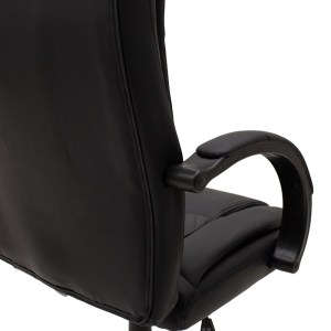pak-015-000055-6 ΚΑΡΕΚΛΑ ΓΡΑΦΕΙΟΥ ΔΙΕΥΘΥΝΤΗ CARA PAKOWORLD PU ΧΡΩΜΑ ΜΑΥΡΟ