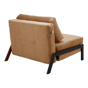 pak-024-000041-1 ΠΟΛΥΘΡΟΝΑ-ΚΡΕΒΑΤΙ FANCY PAKOWORLD ΥΦΑΣΜΑ ΒΕΛΟΥΔΟ ΣΕ ΣΑΠΙΟ ΜΗΛΟ ΑΠΟΧΡΩΣΗ ΚΑΙ ΠΟΔΙ ΜΑΥΡΟ ΜΕΤΑΛΛΟ 95X98X70ΕΚ