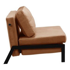pak-024-000041-3 ΠΟΛΥΘΡΟΝΑ-ΚΡΕΒΑΤΙ FANCY PAKOWORLD ΥΦΑΣΜΑ ΒΕΛΟΥΔΟ ΣΕ ΣΑΠΙΟ ΜΗΛΟ ΑΠΟΧΡΩΣΗ ΚΑΙ ΠΟΔΙ ΜΑΥΡΟ ΜΕΤΑΛΛΟ 95X98X70ΕΚ