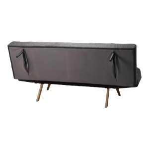 pak-024-000048-6 ΚΑΝΑΠΕΣ - ΚΡΕΒΑΤΙ 3ΘΕΣΙΟΣ FREDDO PAKOWORLD ΥΦΑΣΜΑ ΑΝΘΡΑΚΙ 181X81X86ΕΚ