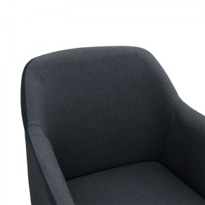 pak-029-000144-4 ΠΟΛΥΘΡΟΝΑ SAFIRA PAKOWORLD PU ΥΦΑΣΜΑ ΜΑΥΡΟ-ΦΥΣΙΚΟ 57X58X84ΕΚ