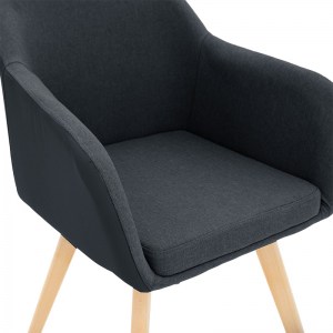 pak-029-000144-5 ΠΟΛΥΘΡΟΝΑ SAFIRA PAKOWORLD PU ΥΦΑΣΜΑ ΜΑΥΡΟ-ΦΥΣΙΚΟ 57X58X84ΕΚ