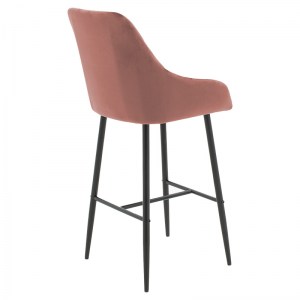 pak-029-000171-1 ΣΚΑΜΠΟ BAR PATRIN PAKOWORLD ΜΕΤΑΛΛΙΚΟ ΜΑΥΡΟ-ΒΕΛΟΥΔΟ ΣΑΠΙΟ ΜΗΛΟ