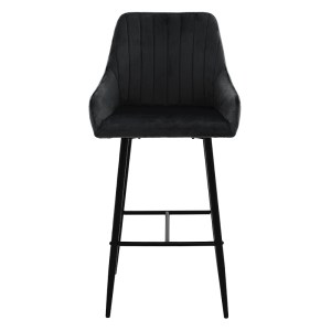 pak-029-000172-3 ΣΚΑΜΠΟ BAR PATRIN PAKOWORLD ΜΕΤΑΛΛΙΚΟ ΜΑΥΡΟ-ΒΕΛΟΥΔΟ ΜΑΥΡΟ