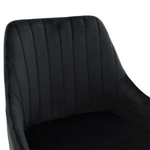 pak-029-000172-4 ΣΚΑΜΠΟ BAR PATRIN PAKOWORLD ΜΕΤΑΛΛΙΚΟ ΜΑΥΡΟ-ΒΕΛΟΥΔΟ ΜΑΥΡΟ