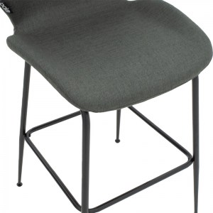 pak-029-000187-5 ΣΚΑΜΠΟ BAR IMPEL PAKOWORLD ΜΕΤΑΛΛΙΚΟ ΜΑΥΡΟ-ΥΦΑΣΜΑ ΑΝΘΡΑΚΙ