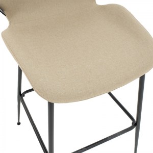 pak-029-000188-5 ΣΚΑΜΠΟ BAR IMPEL PAKOWORLD ΜΕΤΑΛΛΙΚΟ ΜΑΥΡΟ-ΥΦΑΣΜΑ ΜΠΕΖ