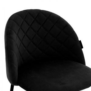 pak-029-000200-4 ΣΚΑΜΠΟ BAR KUDOS PAKOWORLD ΜΕΤΑΛΛΙΚΟ ΜΑΥΡΟ-ΒΕΛΟΥΔΟ ΜΑΥΡΟ