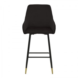 pak-029-000203-3 ΣΚΑΜΠΟ BAR LITHE PAKOWORLD ΜΕΤΑΛΛΙΚΟ ΜΑΥΡΟ ΧΡΥΣΟ-ΒΕΛΟΥΔΟ ΜΑΥΡΟ 47X44X98ΕΚ