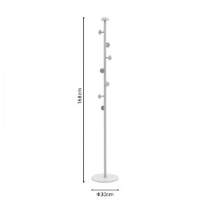 pak-029-000229-3 ΚΑΛΟΓΕΡΟΣ MUSH PAKOWORLD ΡΟΖ-ΛΕΥΚΟ ΜΕΤΑΛΛΟ 30X30X168ΕΚ