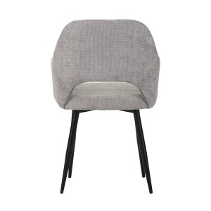 pak-029-000257-4 ΠΟΛΥΘΡΟΝΑ FACTOLS INART ΜΠΕΖ-ΓΚΡΙ ΥΦΑΣΜΑ-ΠΟΔΙ ΜΑΥΡΟ ΜΕΤΑΛΛΟ 53X61X84ΕΚ