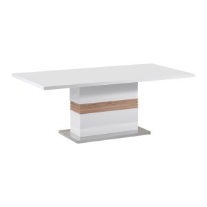 pak-029-000263 ΤΡΑΠΕΖΙ ZOEKRIN INART ΛΕΥΚΟ MDF 200X100X76ΕΚ