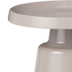 pak-029-000273-1 ΒΟΗΘΗΤΙΚΟ ΤΡΑΠΕΖΙ GINOZE INART CAPPUCCINO ΜΕΤΑΛΛΟ Φ50X50ΕΚ
