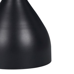 pak-029-000275-2 ΒΟΗΘΗΤΙΚΟ ΤΡΑΠΕΖΙ KIRKENE INART SINTERED STONE ΣΕ ΑΠΟΧΡΩΣΗ ΜΑΥΡΟ ΜΑΡΜΑΡΟΥ ΜΕ ΜΑΥΡΟ ΜΕΤΑΛΛΟ Φ50X50ΕΚ