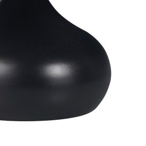 pak-029-000276-2 ΒΟΗΘΗΤΙΚΟ ΤΡΑΠΕΖΙ KIRKENE INART SINTERED STONE ΣΕ ΑΠΟΧΡΩΣΗ ΜΑΥΡΟ ΜΑΡΜΑΡΟΥ ΜΕ ΜΑΥΡΟ ΜΕΤΑΛΛΟ Φ70X40ΕΚ
