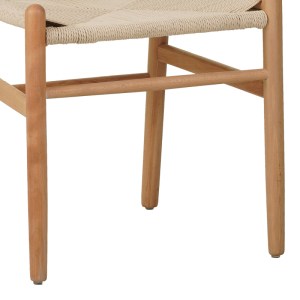 pak-029-000285-6 ΚΑΡΕΚΛΑ WISHBONE PAKOWORLD RUBBERWOOD-ΣΧΟΙΝΙ ΣΕ ΦΥΣΙΚΗ ΑΠΟΧΡΩΣΗ 50X51X80ΕΚ