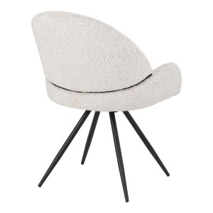 pak-029-000293-1 ΚΑΡΕΚΛΑ ΠΕΡΙΣΤΡΕΦΟΜΕΝΗ MOREA PAKOWORLD ΜΠΟΥΚΛΕ ΥΦΑΣΜΑ ΣΕ ΜΠΕΖ ΑΠΟΧΡΩΣΗ ΜΕ ΜΑΥΡΑ ΜΕΤΑΛΛΙΚΑ ΠΟΔΙΑ 68X66X82.5ΕΚ