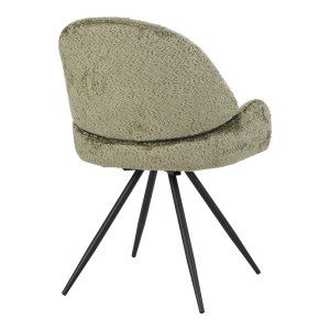 pak-029-000295-1 ΚΑΡΕΚΛΑ ΠΕΡΙΣΤΡΕΦΟΜΕΝΗ MOREA PAKOWORLD ΜΠΟΥΚΛΕ ΥΦΑΣΜΑ ΣΕ ΜΕΝΤΑ ΑΠΟΧΡΩΣΗ ΜΕ ΜΑΥΡΑ ΜΕΤΑΛΛΙΚΑ ΠΟΔΙΑ 68X66X82.5ΕΚ