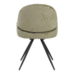 pak-029-000295-4 ΚΑΡΕΚΛΑ ΠΕΡΙΣΤΡΕΦΟΜΕΝΗ MOREA PAKOWORLD ΜΠΟΥΚΛΕ ΥΦΑΣΜΑ ΣΕ ΜΕΝΤΑ ΑΠΟΧΡΩΣΗ ΜΕ ΜΑΥΡΑ ΜΕΤΑΛΛΙΚΑ ΠΟΔΙΑ 68X66X82.5ΕΚ