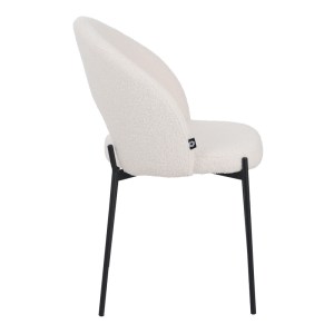 pak-029-000299-2 ΚΑΡΕΚΛΑ MASEBO PAKOWORLD ΜΠΟΥΚΛΕ ΥΦΑΣΜΑ ΣΕ ΛΕΥΚΗ ΑΠΟΧΡΩΣΗ ΜΕ ΜΑΥΡΑ ΜΕΤΑΛΛΙΚΑ ΠΟΔΙΑ 68X66X82.5ΕΚ