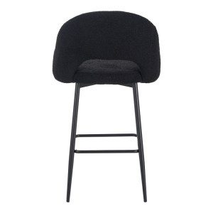 pak-029-000303-4 ΣΚΑΜΠΟ ΜΠΑΡ MASEBO PAKOWORLD ΜΠΟΥΚΛΕ ΥΦΑΣΜΑ ΣΕ ΜΑΥΡΗ ΑΠΟΧΡΩΣΗ ΜΕ ΜΑΥΡΑ ΜΕΤΑΛΛΙΚΑ ΠΟΔΙΑ 48X52X97ΕΚ