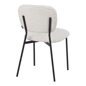 pak-029-000305-1 ΚΑΡΕΚΛΑ CATHAIR PAKOWORLD ΜΠΟΥΚΛΕ ΥΦΑΣΜΑ ΣΕ ΜΠΕΖ ΑΠΟΧΡΩΣΗ ΜΕ ΜΑΥΡΑ ΜΕΤΑΛΛΙΚΑ ΠΟΔΙΑ 68X66X82.5ΕΚ