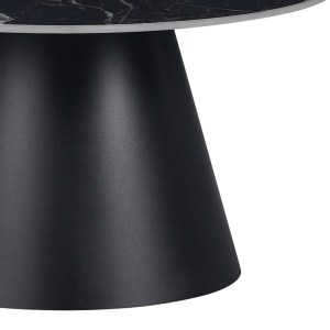 pak-029-000314-3 ΒΟΗΘΗΤΙΚΑ ΤΡΑΠΕΖΙΑ FABRIN INART ΜΑΥΡΟ ΜΑΡΜΑΡΟΥ SINTERED STONE-ΜΑΥΡΟ ΜΕΤΑΛΛΟ