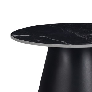 pak-029-000314-5 ΒΟΗΘΗΤΙΚΑ ΤΡΑΠΕΖΙΑ FABRIN INART ΜΑΥΡΟ ΜΑΡΜΑΡΟΥ SINTERED STONE-ΜΑΥΡΟ ΜΕΤΑΛΛΟ