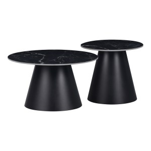 pak-029-000314 ΒΟΗΘΗΤΙΚΑ ΤΡΑΠΕΖΙΑ FABRIN INART ΜΑΥΡΟ ΜΑΡΜΑΡΟΥ SINTERED STONE-ΜΑΥΡΟ ΜΕΤΑΛΛΟ