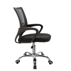 pak-029-000326-2 ΚΑΡΕΚΛΑ ΓΡΑΦΕΙΟΥ BERTO II PAKOWORLD RECLINE ΜΕ ΥΦΑΣΜΑ MESH ΣΕ ΜΑΥΡΗ ΑΠΟΧΡΩΣΗ 57.5X54.5X81-91ΕΚ