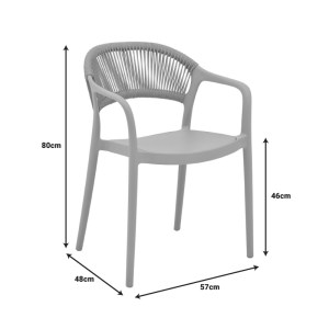 pak-029-000335-7 ΠΟΛΥΘΡΟΝΑ ANKARA PAKOWORLD ΣΤΟΙΒΑΖΟΜΕΝΗ PP CAPPUCCINO ΑΠΟΧΡΩΣΗ ΜΕ ΜΠΕΖ RATTAN 57X48X80ΕΚ