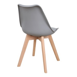 pak-029-000338-1 ΚΑΡΕΚΛΑ GASTON PAKOWORLD PP-PU ΑΝΟΙΧΤΟ ΓΚΡΙ ΑΠΟΧΡΩΣΗ- ΦΥΣΙΚΟ ΠΟΔΙ 58X47X85ΕΚ
