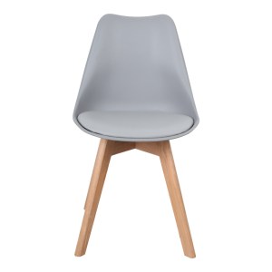 pak-029-000338-3 ΚΑΡΕΚΛΑ GASTON PAKOWORLD PP-PU ΑΝΟΙΧΤΟ ΓΚΡΙ ΑΠΟΧΡΩΣΗ- ΦΥΣΙΚΟ ΠΟΔΙ 58X47X85ΕΚ