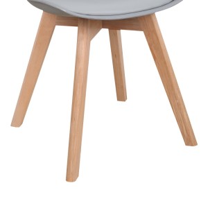 pak-029-000338-6 ΚΑΡΕΚΛΑ GASTON PAKOWORLD PP-PU ΑΝΟΙΧΤΟ ΓΚΡΙ ΑΠΟΧΡΩΣΗ- ΦΥΣΙΚΟ ΠΟΔΙ 58X47X85ΕΚ