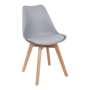 pak-029-000338 ΚΑΡΕΚΛΑ GASTON PAKOWORLD PP-PU ΑΝΟΙΧΤΟ ΓΚΡΙ ΑΠΟΧΡΩΣΗ- ΦΥΣΙΚΟ ΠΟΔΙ 58X47X85ΕΚ