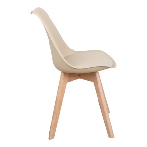 pak-029-000340-2 ΚΑΡΕΚΛΑ GASTON PAKOWORLD PP-PU TAUPE ΑΠΟΧΡΩΣΗ- ΦΥΣΙΚΟ ΠΟΔΙ 58X47X85ΕΚ
