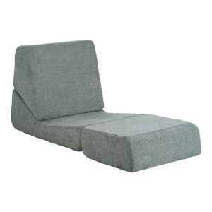 pak-029-000342-1 ΠΟΛΥΘΡΟΝΑ-ΚΡΕΒΑΤΙ FERDERINA PAKOWORLD ΥΦΑΣΜΑ ΣΕ ΑΠΟΧΡΩΣΗ ΑΝΟΙΧΤΟ ΓΚΡΙ 66X102X73ΕΚ