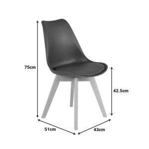 pak-029-000345-5 ΚΑΡΕΚΛΑ GASTON PAKOWORLD PP-PU ΚΑΦΕ ΑΠΟΧΡΩΣΗ- ΦΥΣΙΚΟ ΠΟΔΙ 43X51X75ΕΚ