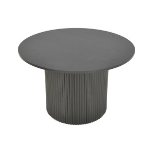 pak-029-000350-2 ΤΡΑΠΕΖΙ ΣΑΛΟΝΙΟΥ DOVEL PAKOWORLD MDF ΣΕ ΜΑΥΡΗ ΑΠΟΧΡΩΣΗ Φ70X40ΕΚ