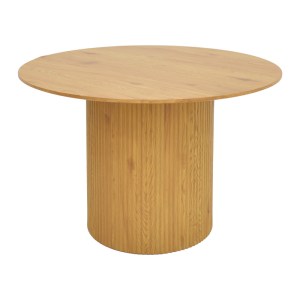 pak-029-000355-1 ΤΡΑΠΕΖΙ KARULO PAKOWORLD MDF ΣΕ SONOMA ΑΠΟΧΡΩΣΗ Φ120X76ΕΚ