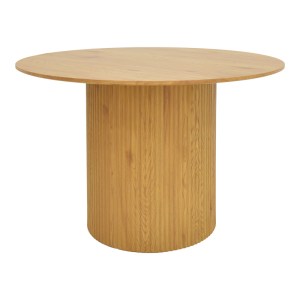 pak-029-000355 ΤΡΑΠΕΖΙ KARULO PAKOWORLD MDF ΣΕ SONOMA ΑΠΟΧΡΩΣΗ Φ120X76ΕΚ