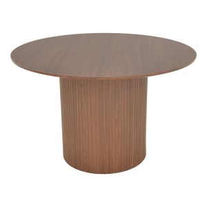 pak-029-000357-1 ΤΡΑΠΕΖΙ KARULO PAKOWORLD MDF ΣΕ ΚΑΡΥΔΙ ΑΠΟΧΡΩΣΗ Φ120X76ΕΚ