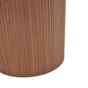 pak-029-000357-3 ΤΡΑΠΕΖΙ KARULO PAKOWORLD MDF ΣΕ ΚΑΡΥΔΙ ΑΠΟΧΡΩΣΗ Φ120X76ΕΚ