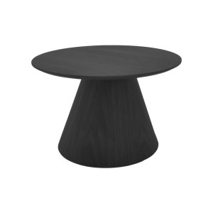 pak-029-000359 ΤΡΑΠΕΖΙ ΣΑΛΟΝΙΟΥ DONDA PAKOWORLD MDF ΣΕ ΜΑΥΡΗ ΑΠΟΧΡΩΣΗ Φ80X45ΕΚ