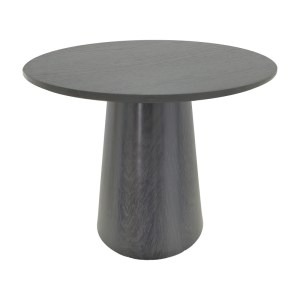 pak-029-000368 TΡΑΠΕΖΙ DONDA PAKOWORLD MDF ΜΑΥΡΟ Φ100X76ΕΚ